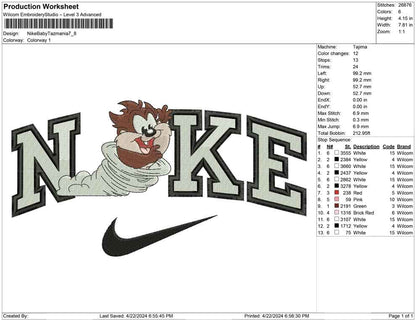 Nike Baby Tazmania