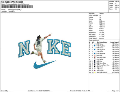 Nike Baggio Soccer