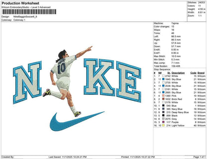 Nike Baggio Soccer