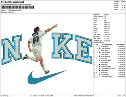 Nike Baggio Soccer