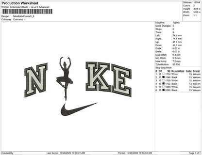 Nike Ballet Dance