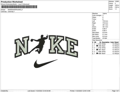 Nike Basket Silhouette