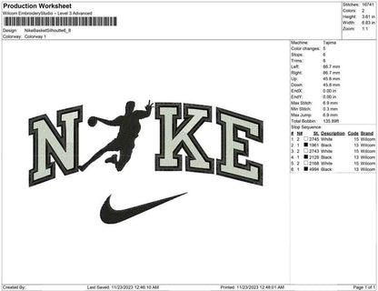 Nike Basket Silhouette