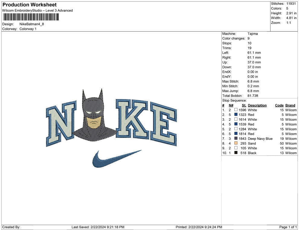 Nike Batman