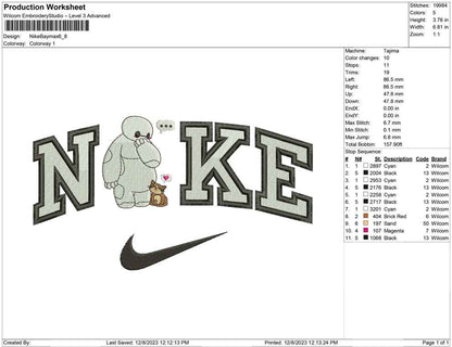 Nike baymax