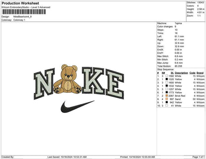 Nike Bear Icon