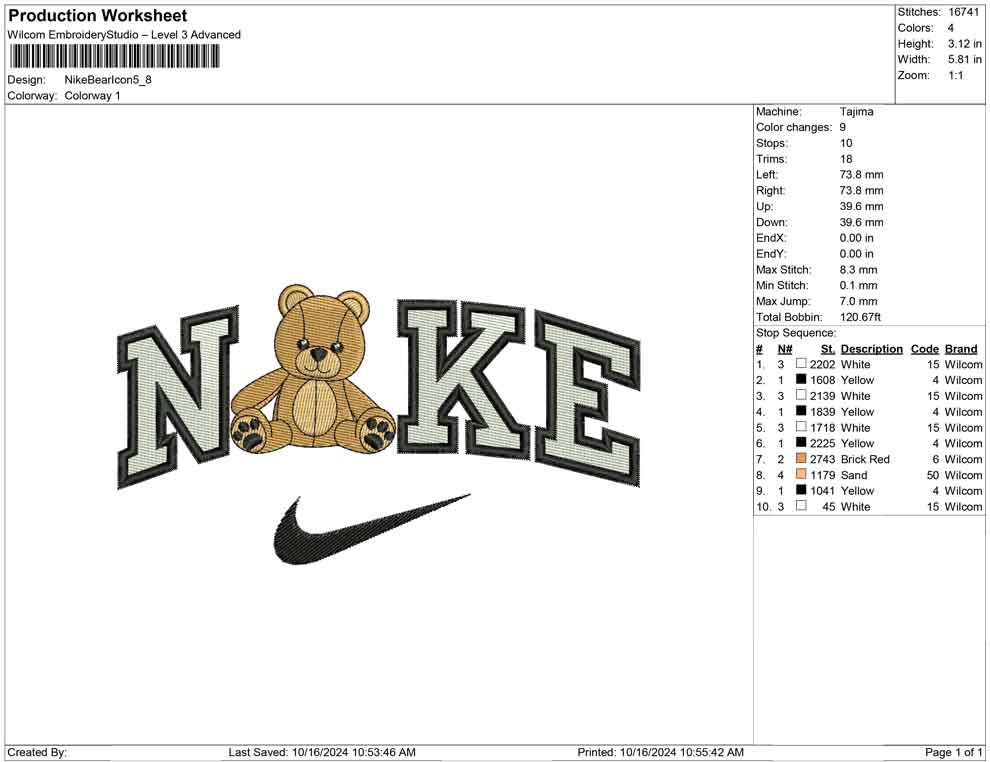 Nike Bear Icon