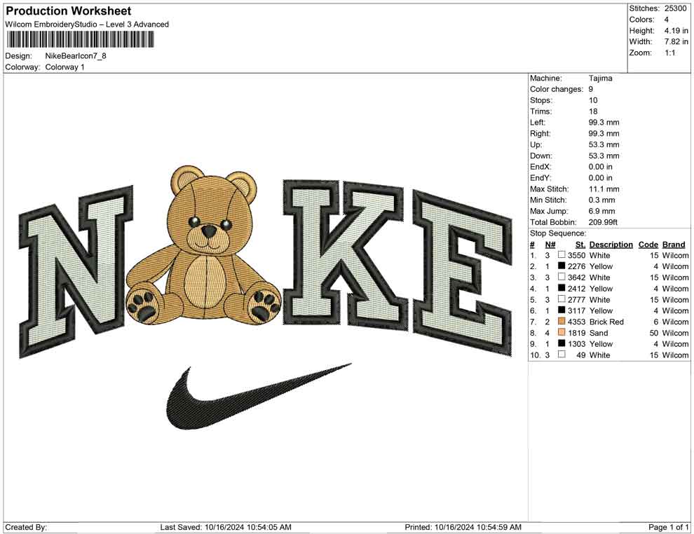 Nike Bear Icon