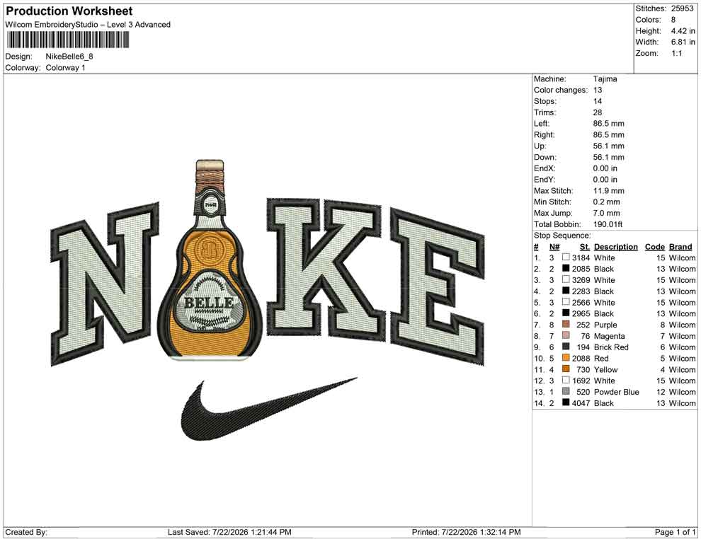 Nike Belle
