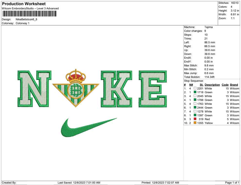 Nike Real Betis icon