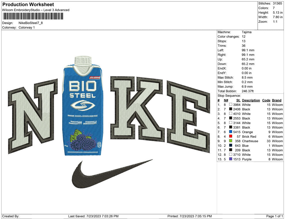 Nike BioSteel Bottle