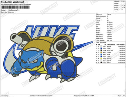 Nike Blastoise