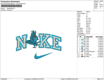 Nike Blu  bird