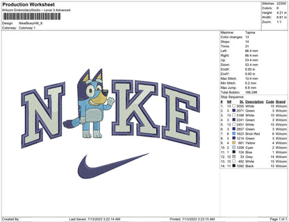 Nike Bluey Hi