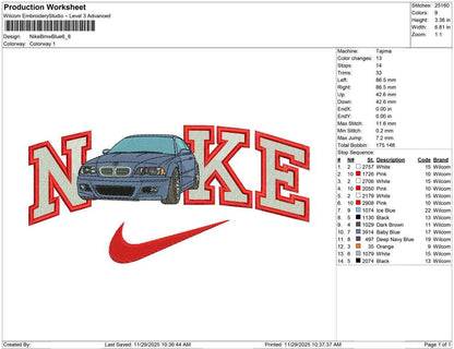 Nike Bmw Blue