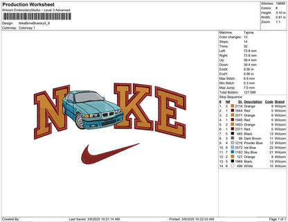 Nike Bmw Blue sky