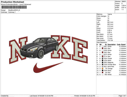 Nike Bmw E60