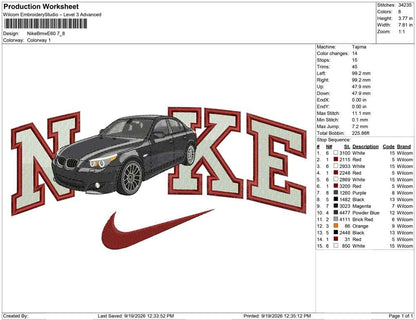 Nike Bmw E60