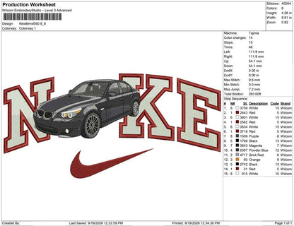 Nike Bmw E60