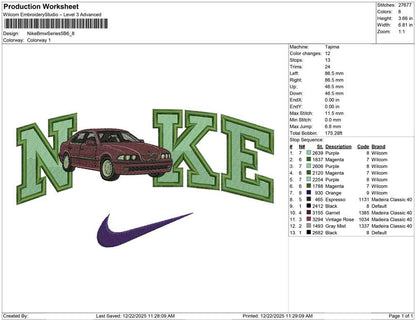 Nike Bmw Series 5 B