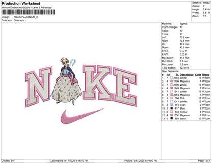Nike Bo Peep Stand