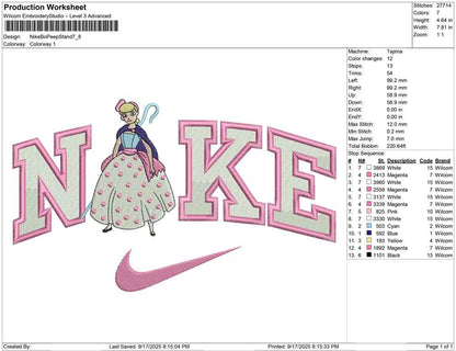 Nike Bo Peep Stand