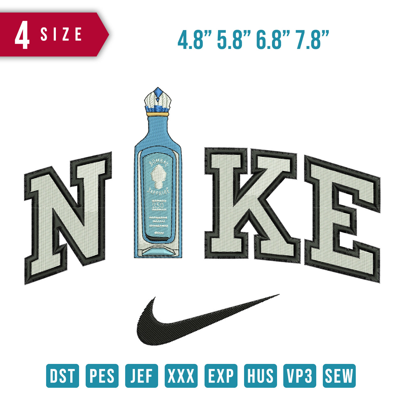 Nike Bombay Saphire Bottle