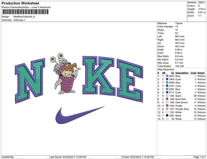 Nike Boo Custom