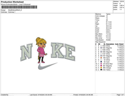 Nike Brittany Miller