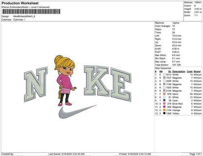Nike Brittany Miller