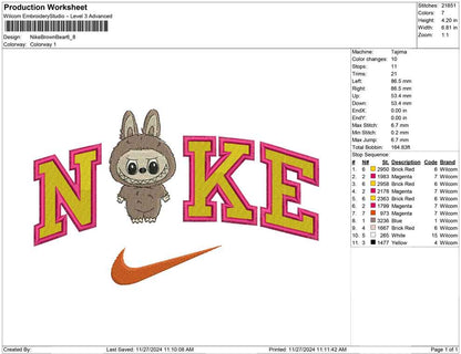 Nike Brown Bear