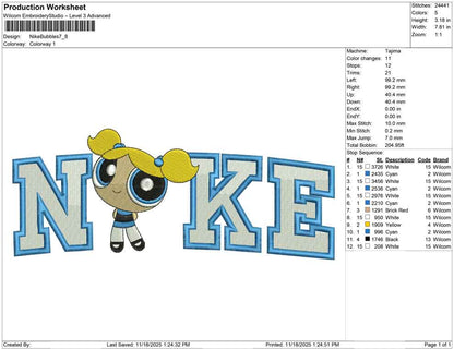 Nike Bubbles