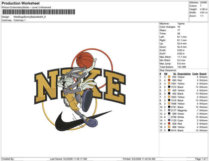 Nike Bugs Bunny Basketball