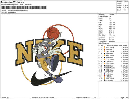 Nike Bugs Bunny Basketball