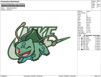 Nike Bulbasaur B