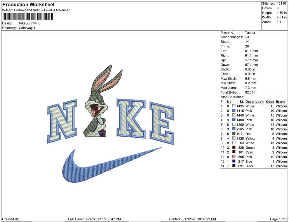 Nike bunny