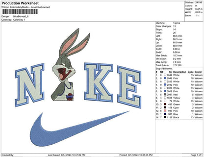 Nike bunny