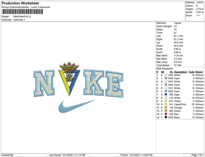 Nike Cadiz Fc