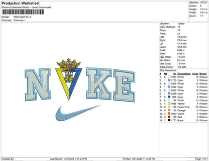 Nike Cadiz Fc