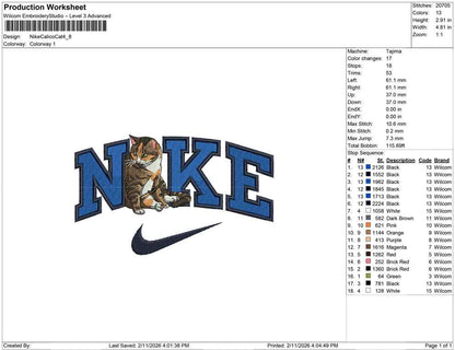 Nike Calico Cat