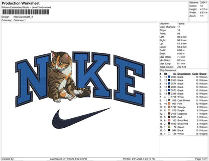 Nike Calico Cat