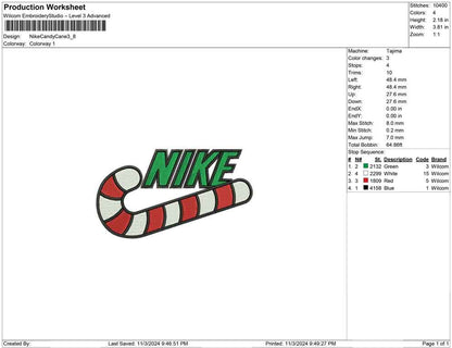 Nike Candy Cane