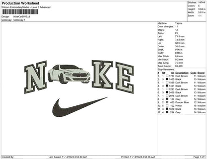 Nike Car Bw