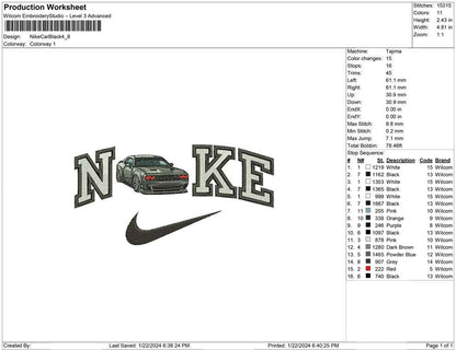 Nike Car Black
