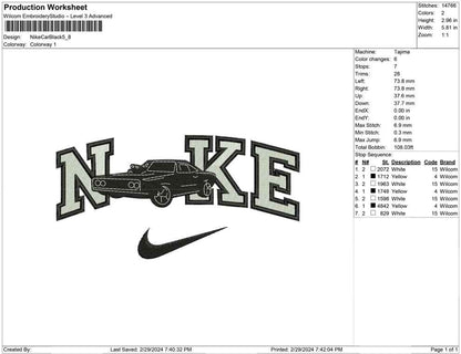 Nike Car Black B