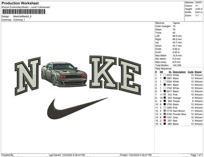 Nike Car Black