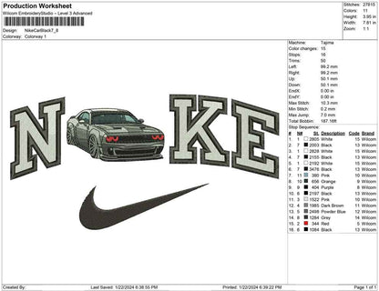 Nike Car Black
