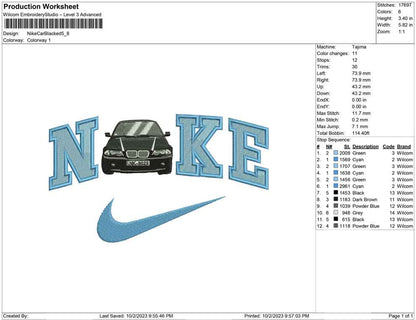 Nike Car Blacked