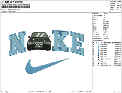 Nike Car Blacked