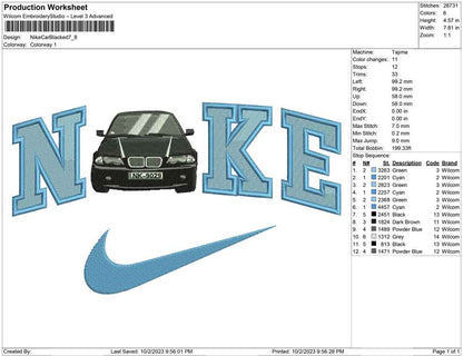 Nike Car Blacked
